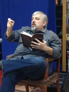 George at a recent book convention